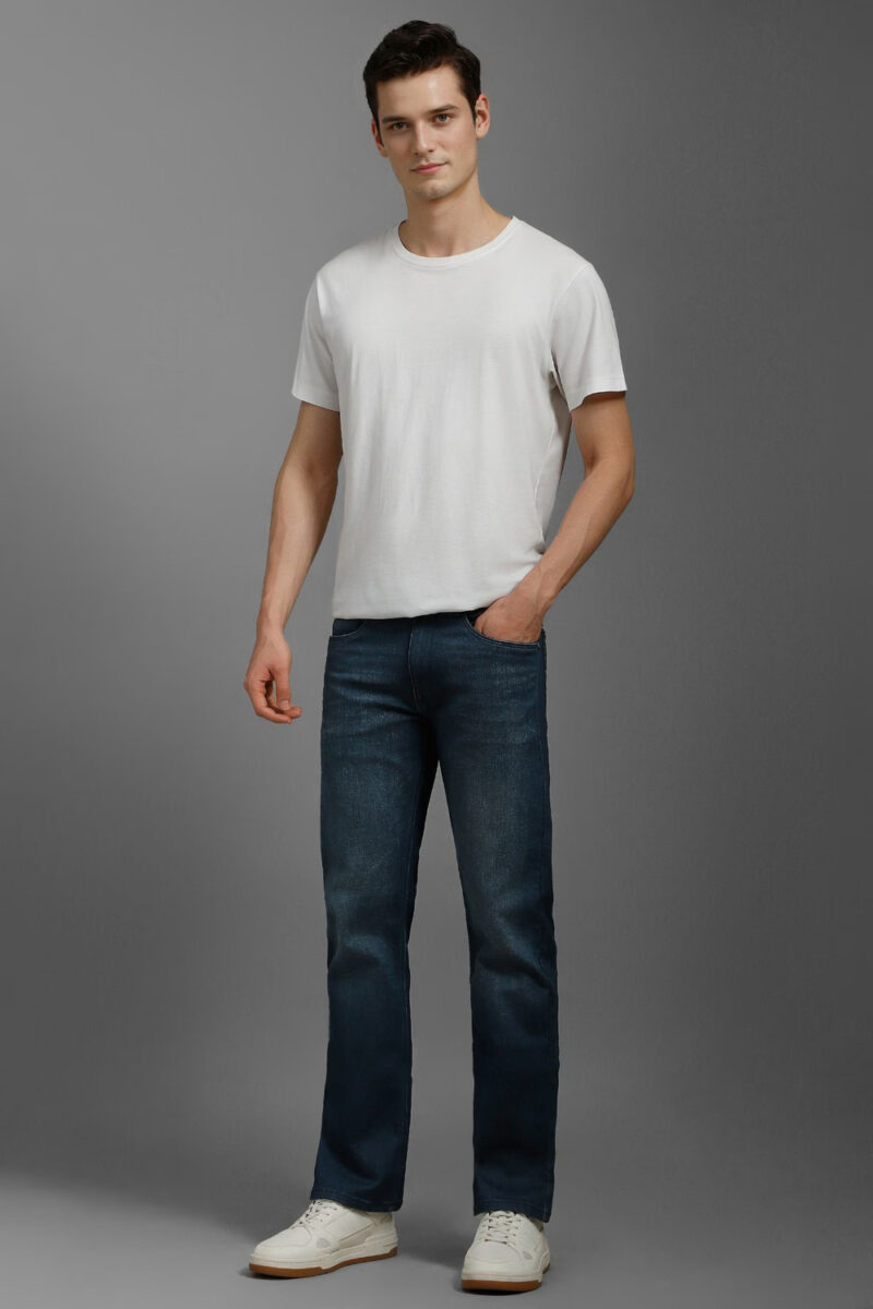 Classic Dark Navy Blue Jean